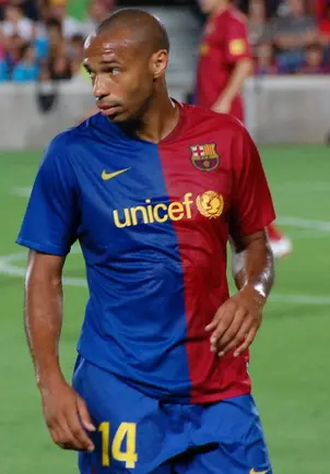 Una foto de Thierry Henry